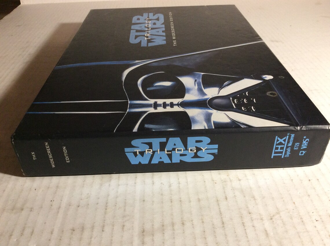 star wars trilogy special letterbox collector's edition vhs