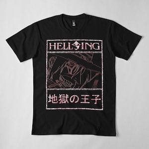 Hellsing Alucard T-shirt - Vampire, Anime Fan Art