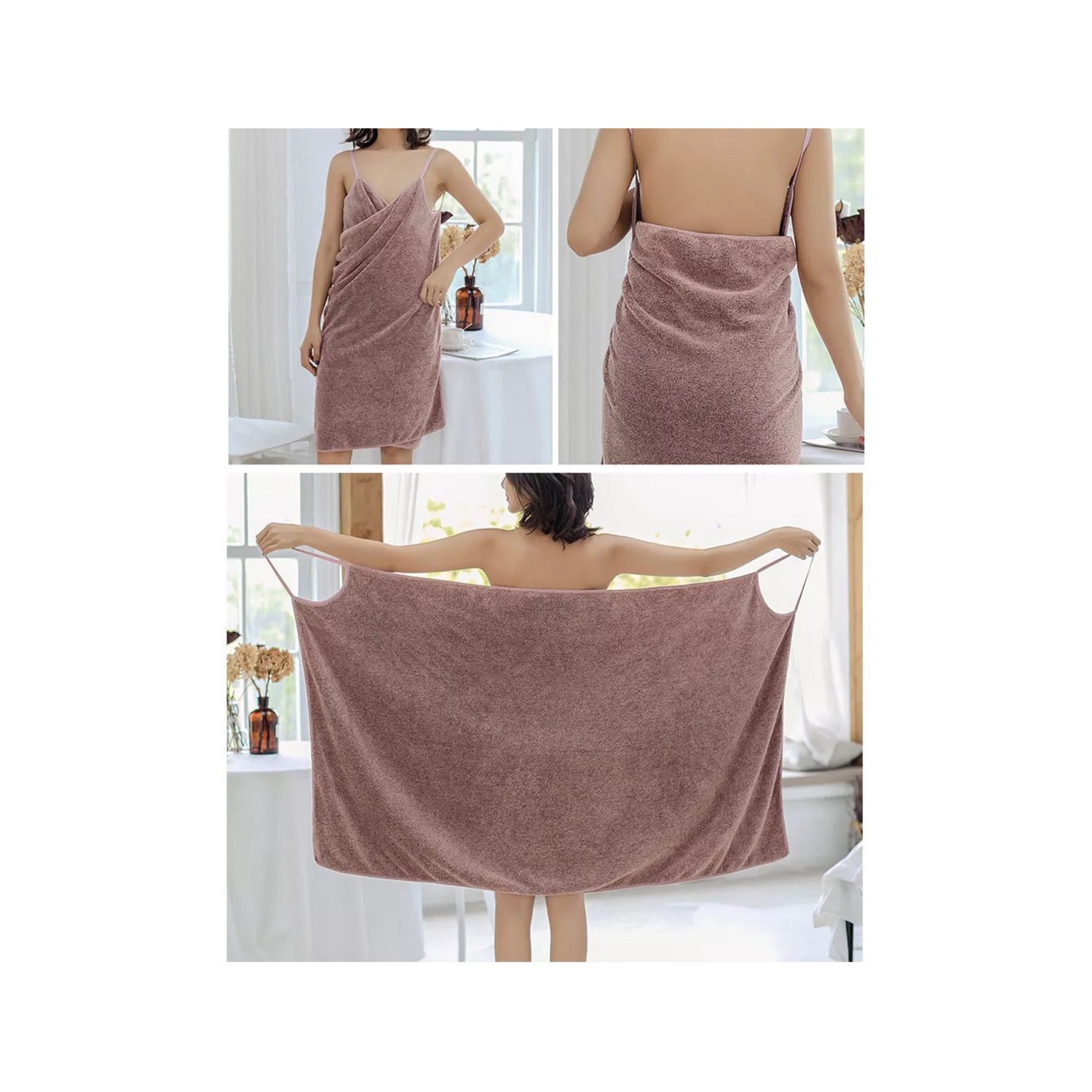 Bath towel with straps new arrivals