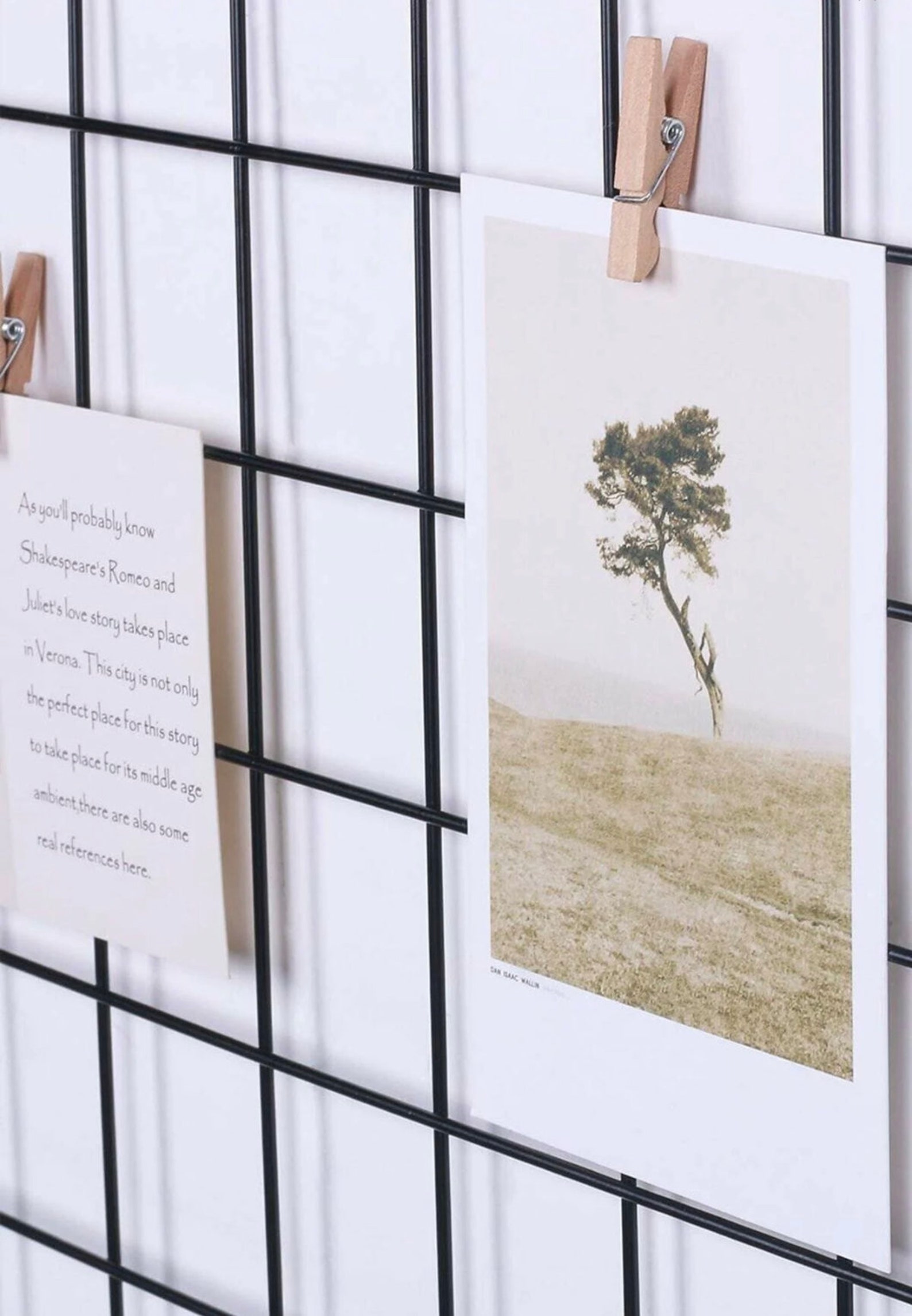 Metal Wire Wall Hanging Grid Panels Multifunctional Organiser Etsy UK