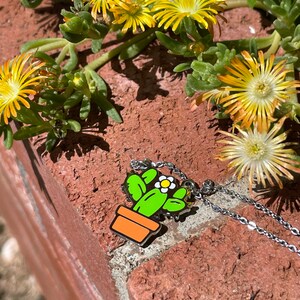 Set of 3 Cactus Friendship Necklaces, Cacti Friendship Necklace, Friendship Necklace for 3, Birthday Gifts for BFF, Matching Necklaces image 7