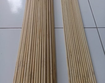 100pcs NewTonkin Bamboo arrow shaft  handmade 55-60# 39.4" 100cm only shafts 