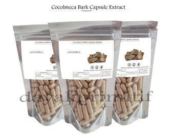 Cocolmeca Bark Capsule Extract - Phaseolus roots Vegetarian Capsule