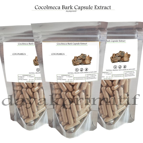 Cocolmeca Bark Capsule Extract - Phaseolus roots Vegetarian Capsule