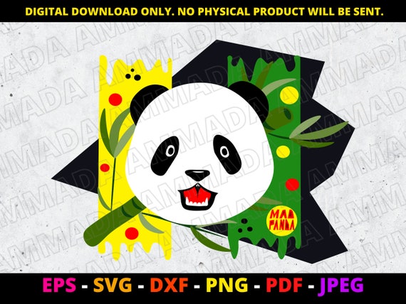 Panda SVG Cute Panda Bear SVG Instant Download Printable | Etsy