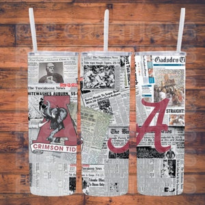 Bama Throwback Newspaper Clippings