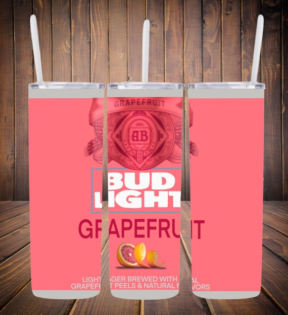Bud Light Grapefruit Tumbler Design Etsy