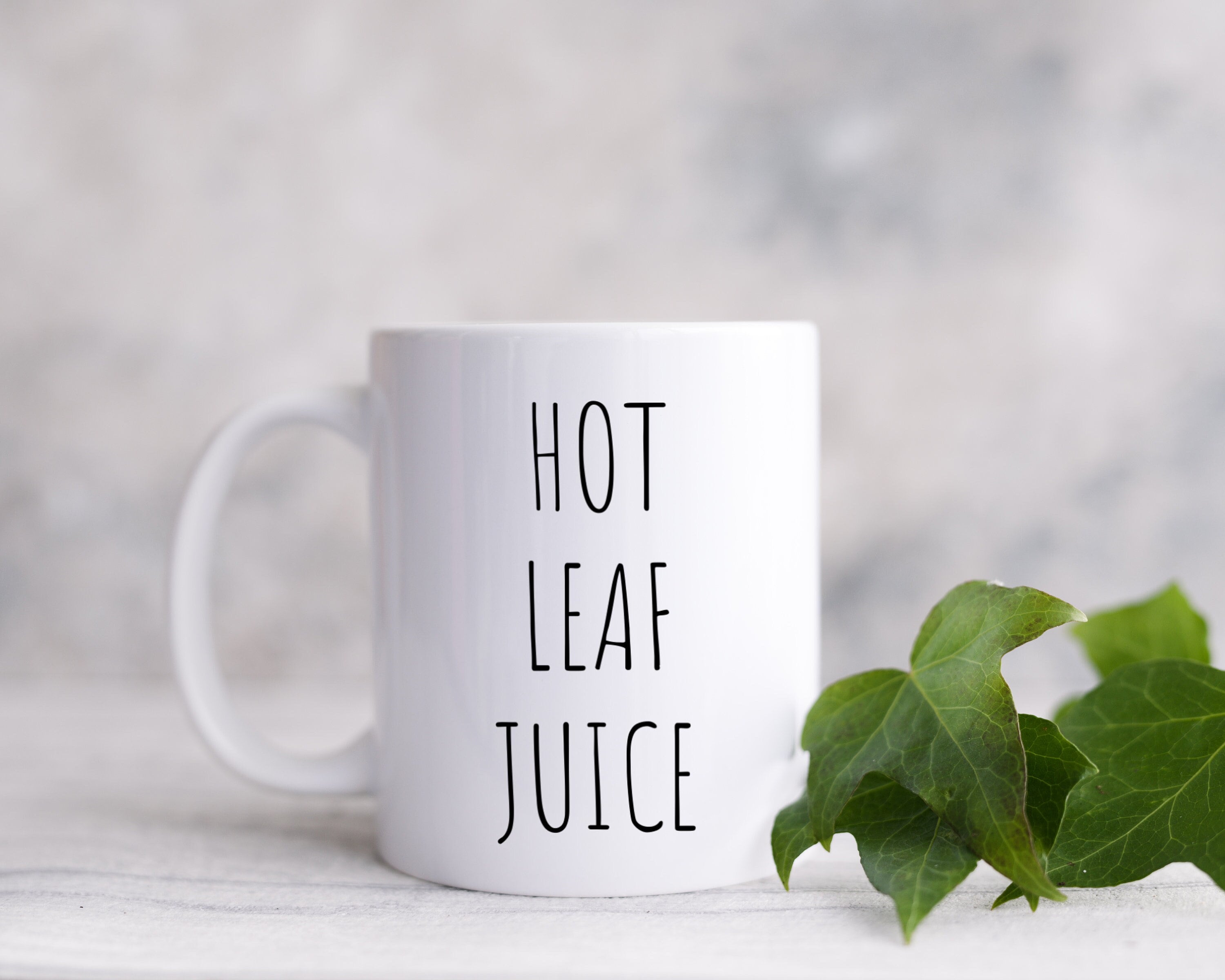 Avatar the Last Airbender, Hot Leaf Juice, Avatar Mug, Rae Dunn Mug, Tea cup, Uncle Iroh Mug, Avatar Zuko, Personalized, Colored Handle Mug