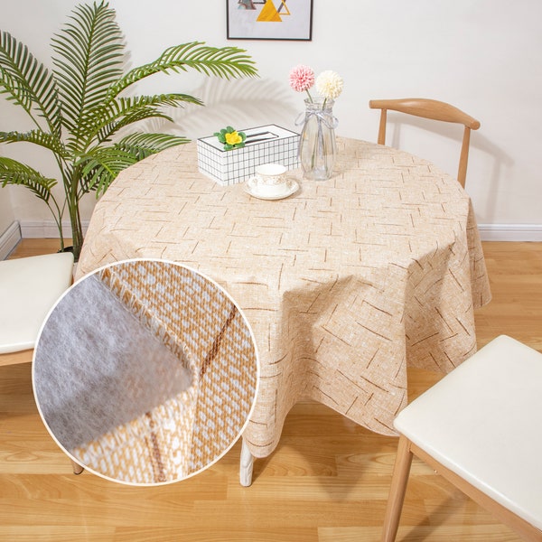 90 Inch Round Vinyl Tablecloth Etsy