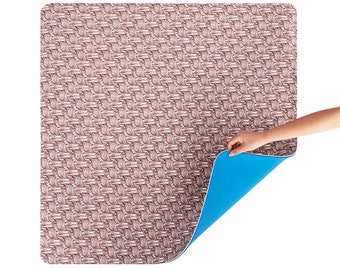 Dog Pee Pad Easy to Clean- Training Pads Non-Slip Pet Playpen Mat Brown