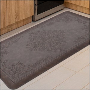 Anti Fatigue Standing Desk Mat, Thick Cushioned Kitchen Floor Mats, Wa –  Modern Rugs and Decor