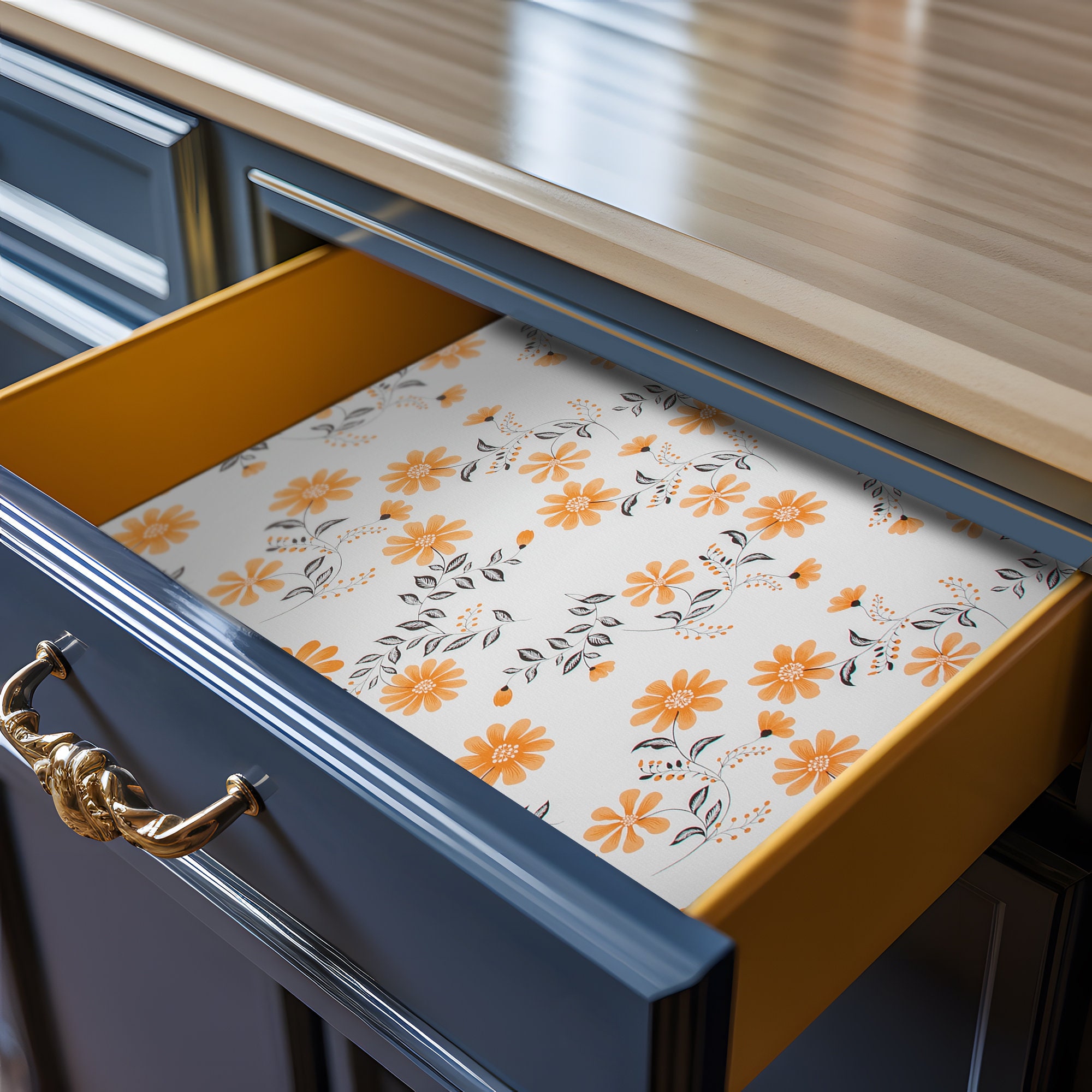 Great Shelf Liner PVC Can Be Cut Kitchenware Kitchen Storage Rack Gridding  Liner Mat Drawer Mat Anti-skid