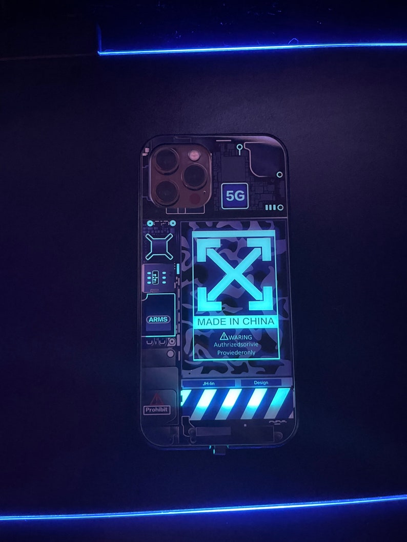 LED Light up Case for Smart Phone - Offwhite #3 - Etsy