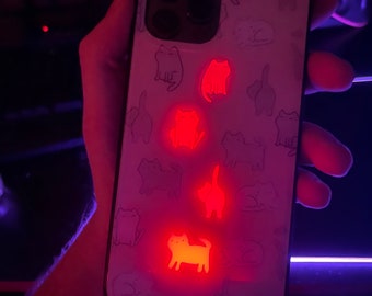 LED Light up Case for Smart Phone - Kittens - Etsy LED Light up Case for Smart Phone - Kittens - Etsy