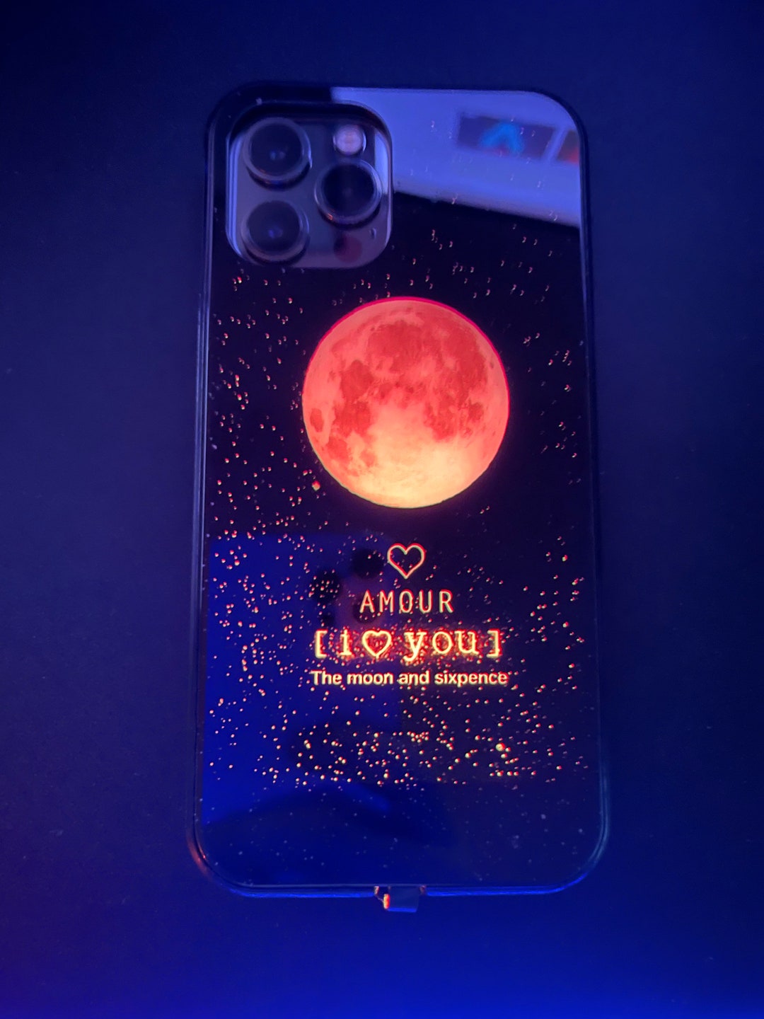 LED Light up Case for Smart Phone Amour Etsy
