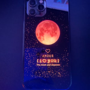 LED Light Up Case for Smart Phone - Amour