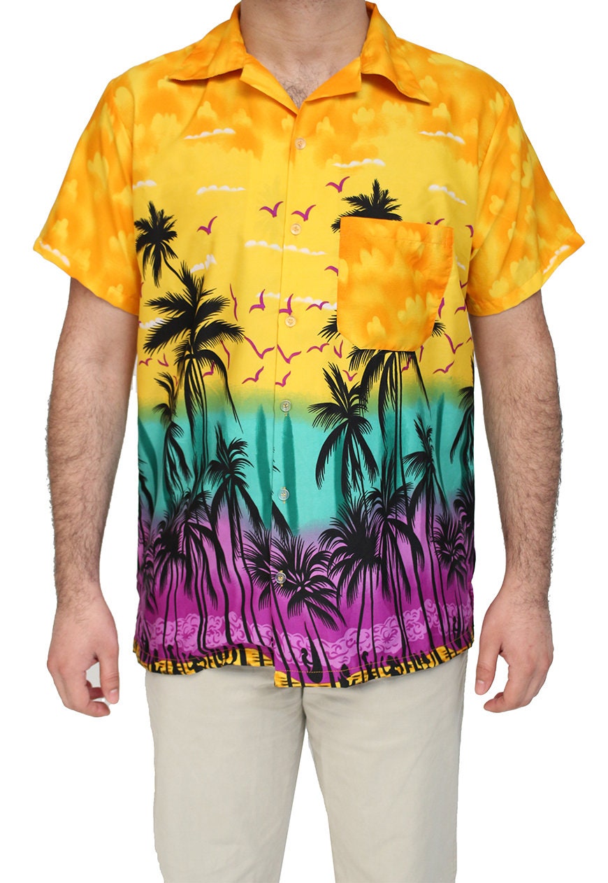 Discover アロハ メンズ レディース ハワイアン シャツ Hawaii Tee 夏休み 海