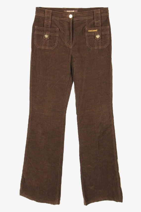 Corduroy Trousers Bootcut Flared 