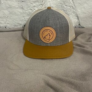 Wool Blend Flat Bill Trucker