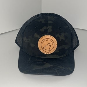 Camo No Button Black