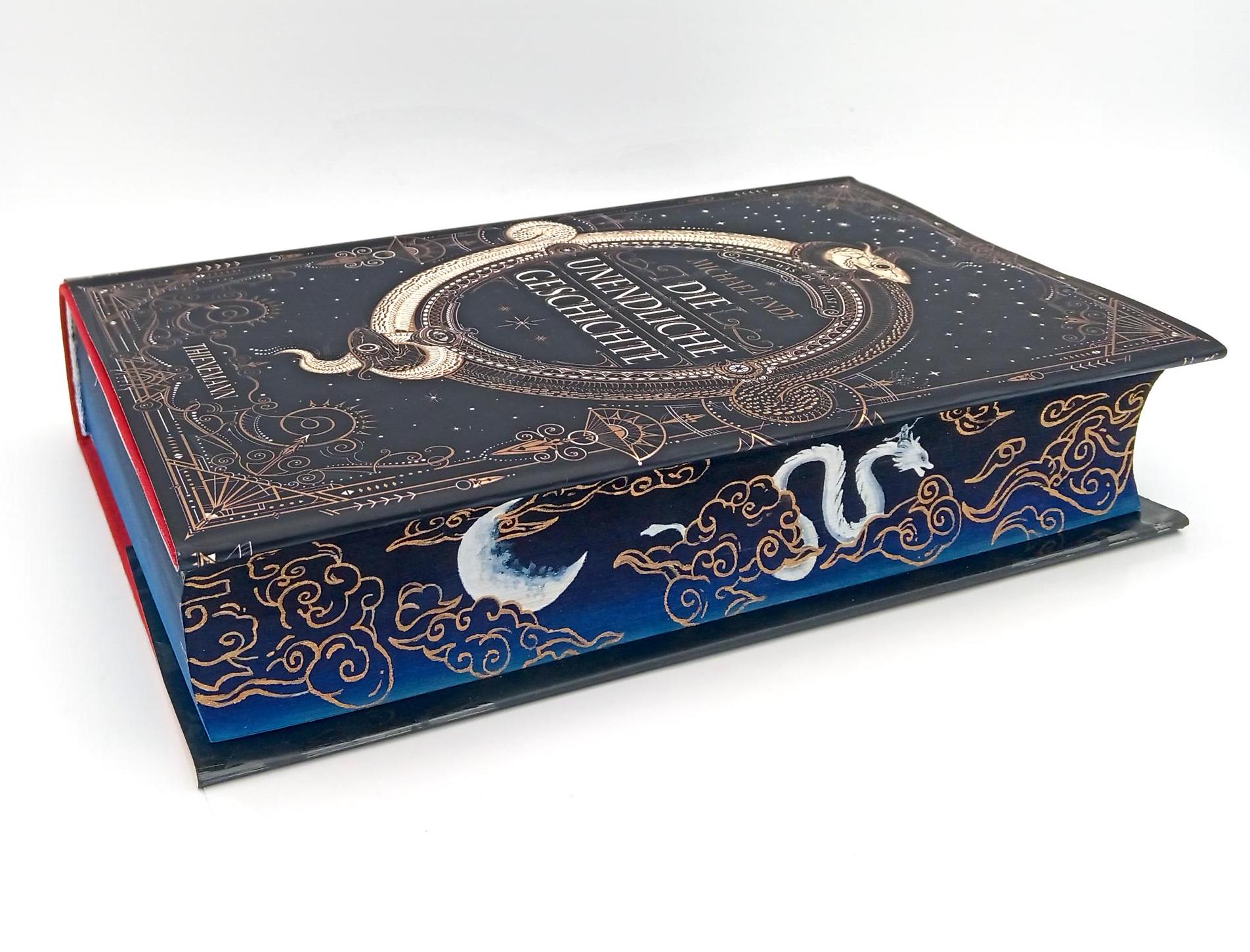 ミヒャエル・エンデ作『はてしない物語』｜委託作品｜小口絵、本の縁の