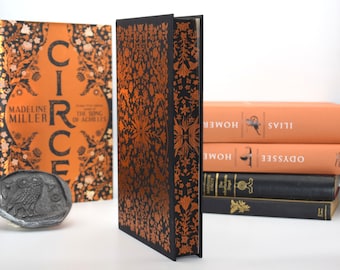 Circe by Madeline Miller | Fore-edge painting, hand-painted book edge | Make-To-Order