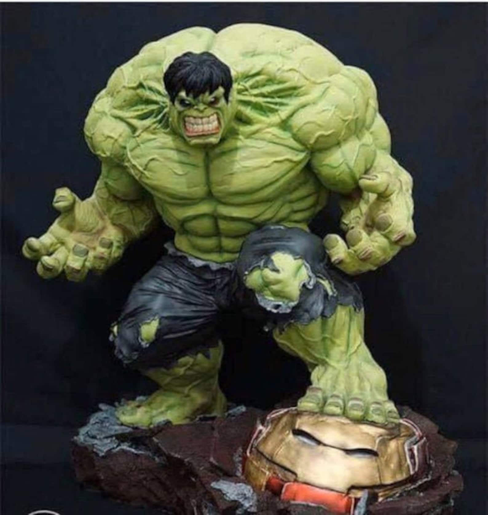 Hulk 3D STL Digital Figure File Format 3D Printer CNC