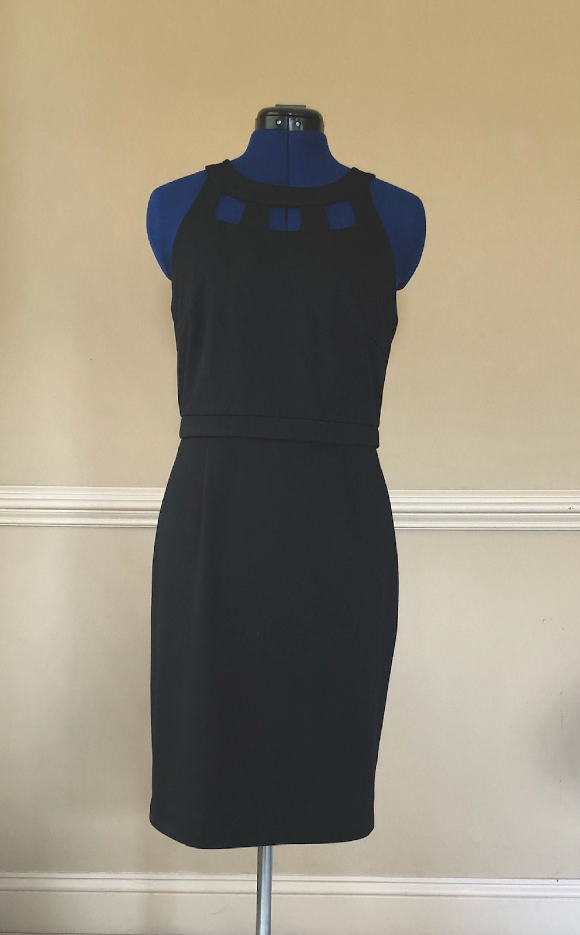 banana republic little black dress