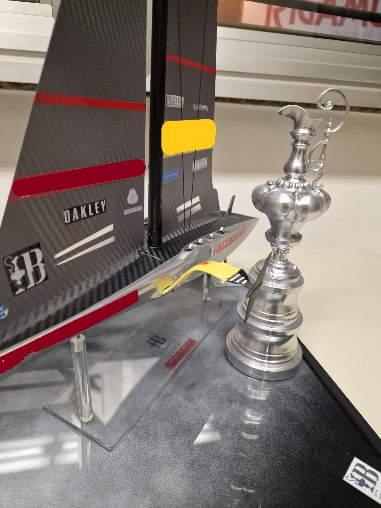 Ac75 2024 Barcellona 3D Model Assembled and Hand-finished Plastic ...