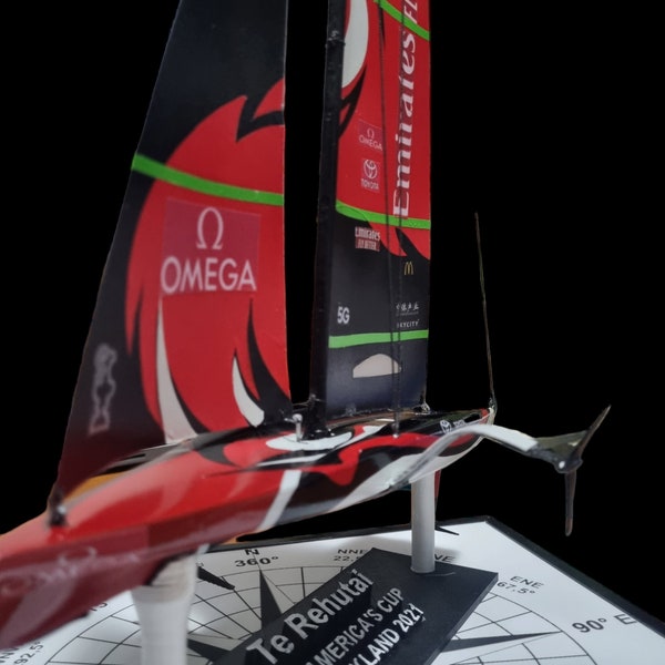 Modèles de voiliers personnalisés Kiwi America's Cup Prada de Nouvelle-Zélande