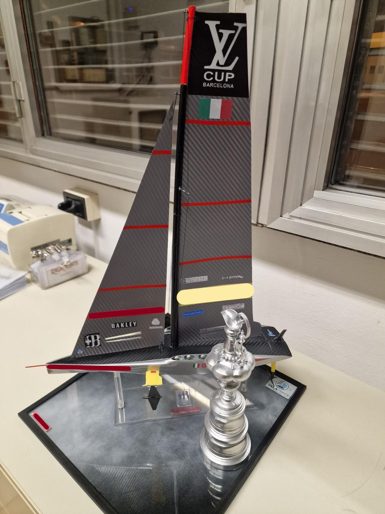 Ac75 2024 Barcellona 3D Model Assembled and Hand-finished Plastic ...