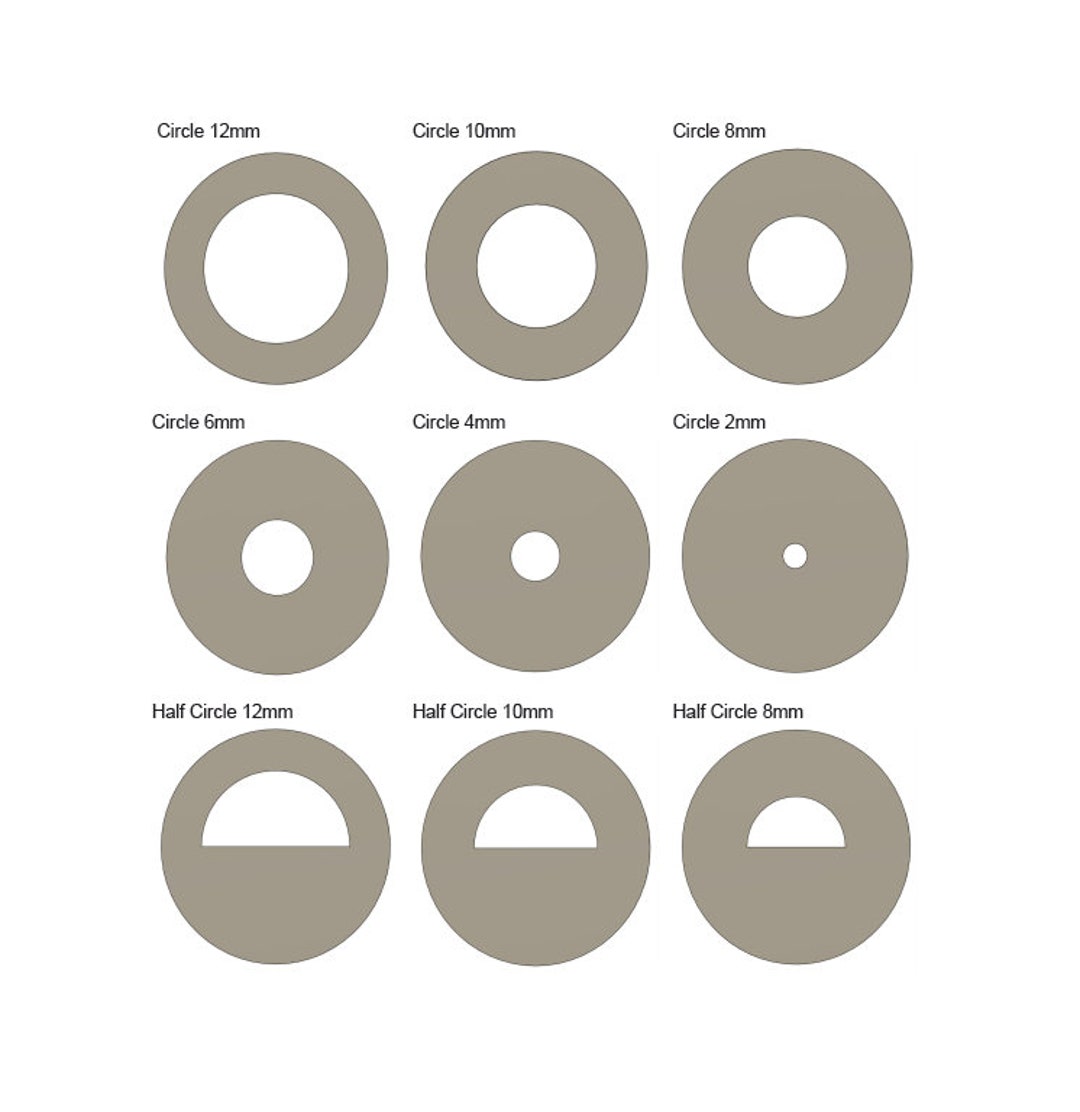 Extruder Discs Set 1 Etsy