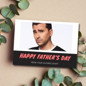 Sarcastic Father&#39;s Day Card | Schitt&#39;s Creek Inspired Father&#39;s Day Card | Funny Father&#39;s Day Card | David Rose greeting card