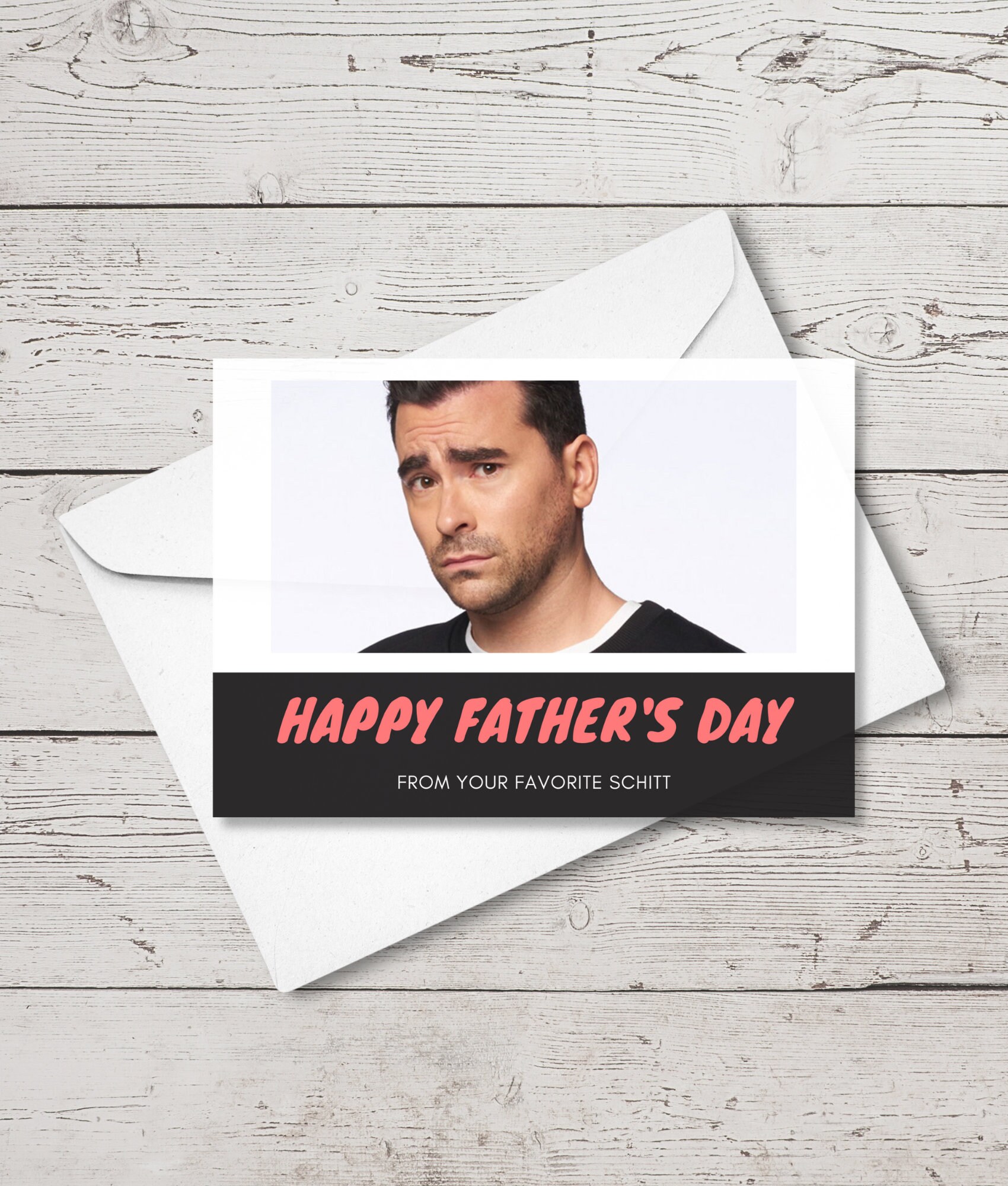 Sarcastic Father's Day Card Schitt's Creek Inspired Father's Day Card ...