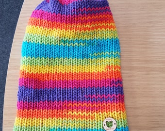 Robins Rainbow Woolley Beanie Hat