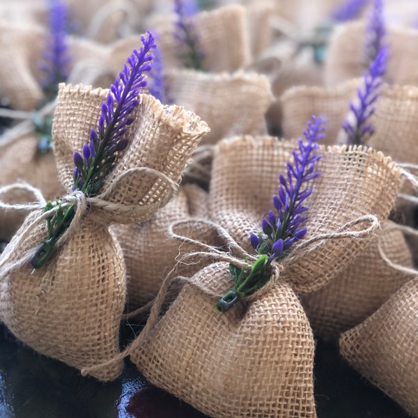 Lavender sachet bags moth repellent - sachets for drawers and closets fresh scents