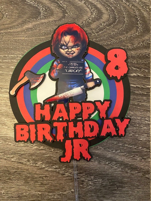Chucky Cake Topper - Etsy