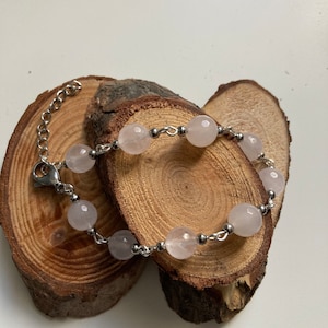 AA Rose Quartz Bracelet