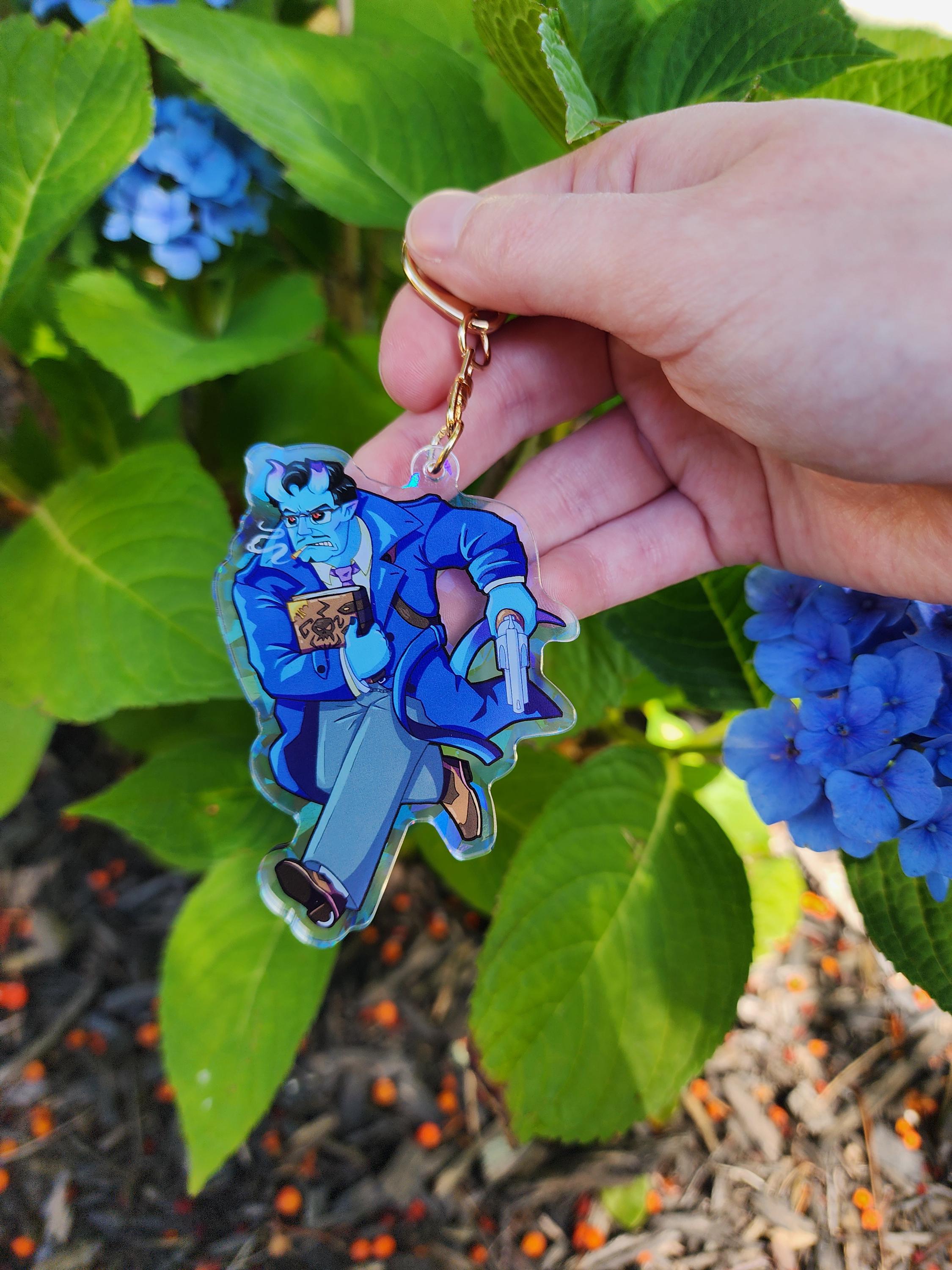 Deadlock Abrams Clear Acrylic Keychain (3