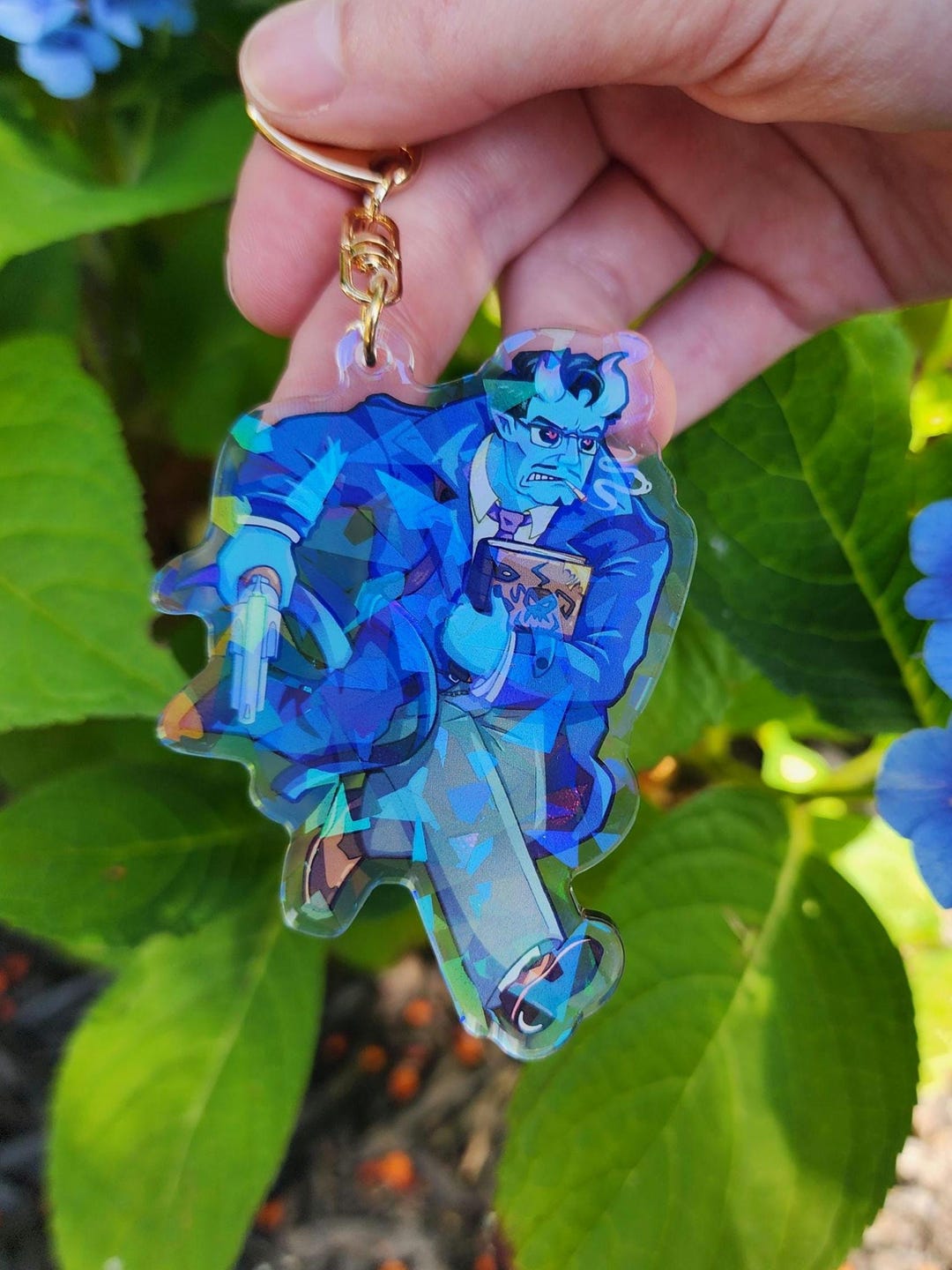 Deadlock Abrams Clear Acrylic Keychain (3