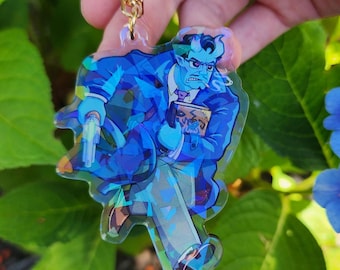 Deadlock Abrams Clear Acrylic Keychain (3