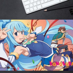 Wall Art KonoSuba Novel Anime Characters Megumin Kazuma Aqua Poster Prints  Set of 6 Size A4 (21cm x 29cm) Unframed GREAT GIFT : : Home