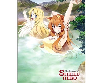 Cloth Poster Wall Scroll The Rising of The Shield Hero Rafutaria Anime 60x40cm 