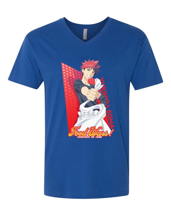 Food Wars! Shokugeki No Soma Yukihira Soma T-Shirt - WHITE