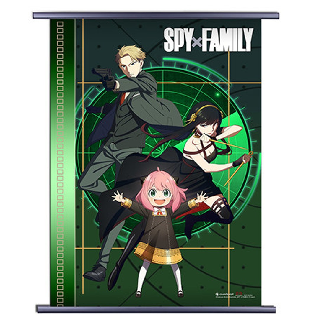 Spy X Family Wall Scroll Poster Officially Licensed - Etsy