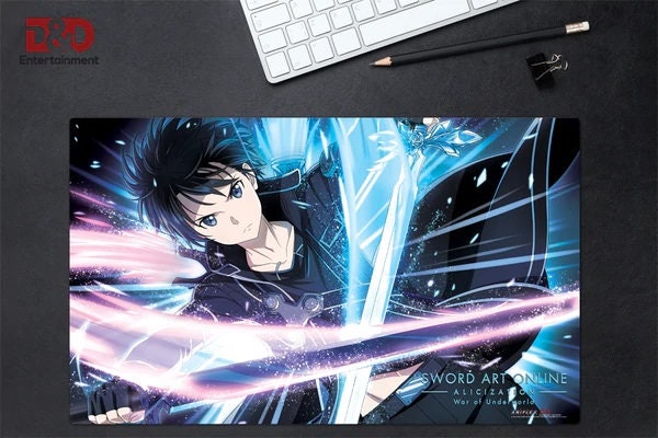 Sword Art Online - Kirito & Asuna Blue Lanyard