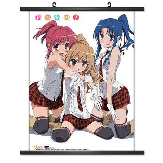 Toradora! Aisaka Taiga Anime HD Canvas Print Wall Poster Scroll Room