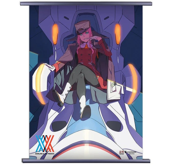 Anime DARLING in the FRANXX 02 Zero Two Poster Wall HD Scroll Poster 8x12