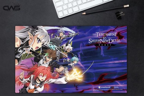 The Testament of Sister New Devil Playmat/deskmat Officially 