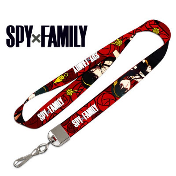 Offiziell lizenzierte Spy x Family Lanyards (wählen Sie aus Yor & Anya)